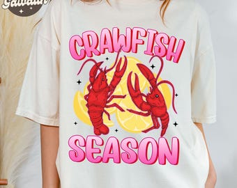 Crawfish Season Preppy PNG, Crawfish Png, Crawfish Preppy png, Preppy png, Crawfish Sublimation design, Crawfish png files