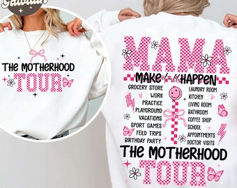 Mama Tour Png, Mama Sublimation Png, The Motherhood Tour Png, Motherhood Tour Png, Mama Png Designs, Mama Png For Sweatshirt, Mama Clipart