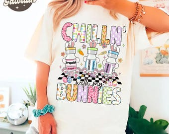 Chillin With My Bunnies Pharmacist Nurse Easter png, Easter Bunny Png, Easter Png, Doctor Easter Png, Nurse Png, Nurse Crew Png, Doctor Crew
