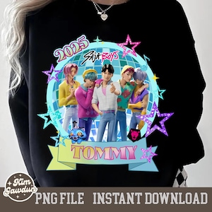 Custom Birthday Demon Hunter Huntrix Saja Boys PNG, Personalized Kpop Demon Hunter Png, Custom Name K pop Huntrix Png, Gift For Huntrix Fans