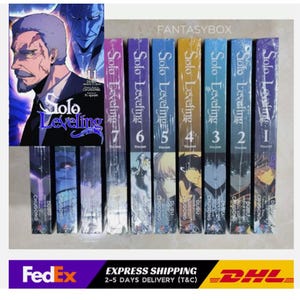 Solo Leveling Comic Book Manga Set Volume 1-11 Engelse versie van Chugong - Fast DHL Express