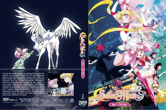 New Set Dvd Anime Complete Sailor Moon Season 1-5 (1992-1996
