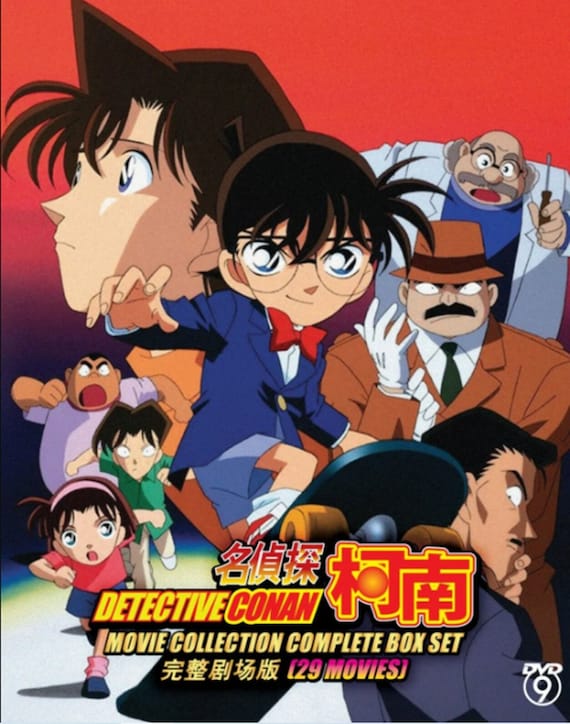 Detective Conan Movie Collection 29 in 1 Anime DVD Box Set English