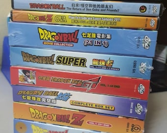 Colección de series japonesas de anime en DVD (Z, Kai, GT, Super, Película 21 + 3 OVA) Envío rápido y gratuito