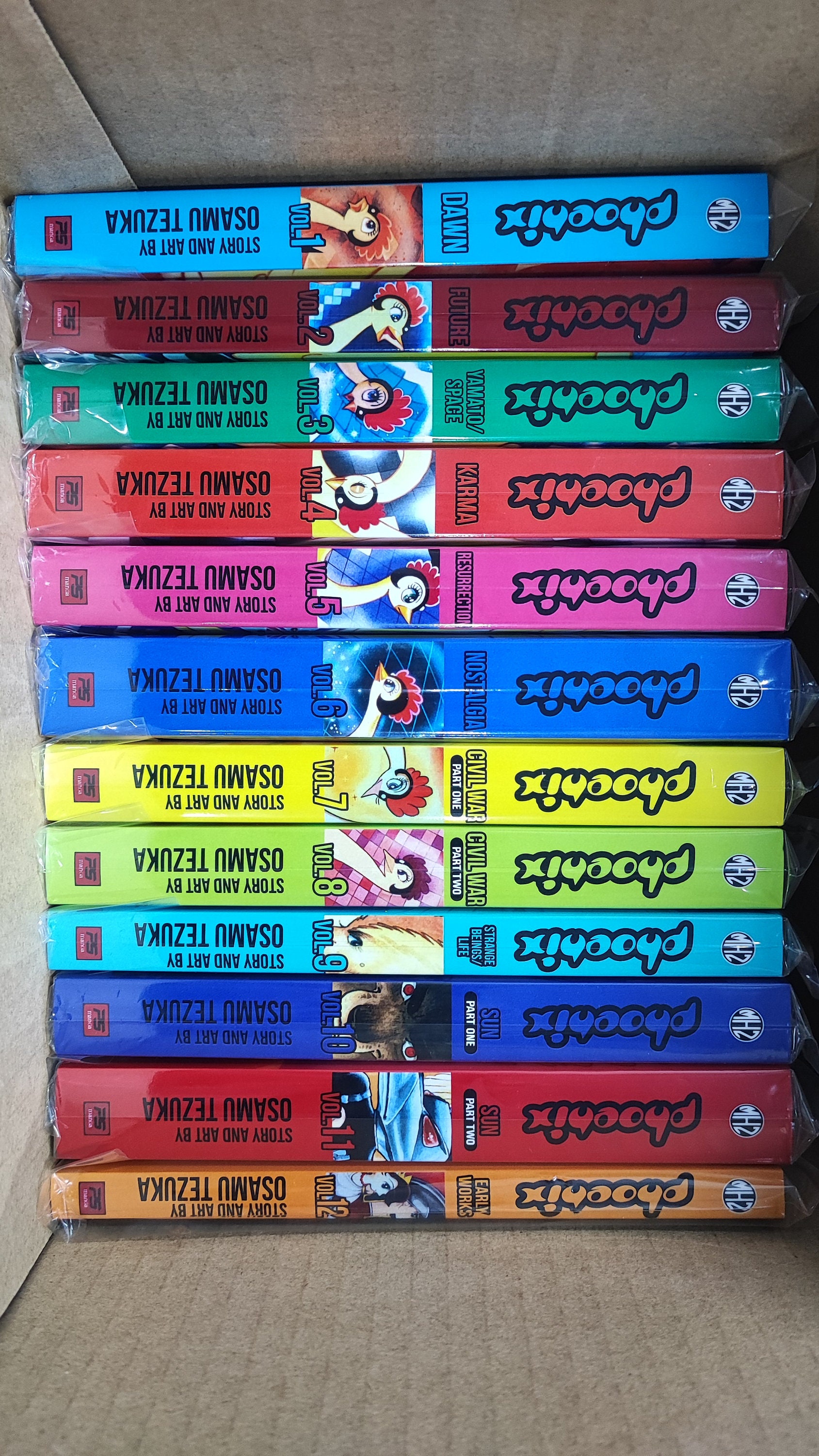 Complete Phoenix Manga by Osamu Tezuka Comic English Version