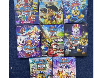 Paw Patroll Complete Series Season 1-8 END English Audio Dub DVD Anime Free Shipping