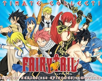 New Set Dvd Anime F. Tail (Episode 1 - 328 End) + MOVIE + OVA English Dubbed & All Region DHL Express Shipping