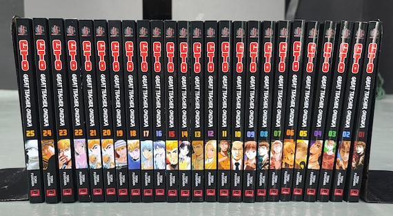 GTO: Great Teacher Onizuka Manga Volume 1-25 Full Set English