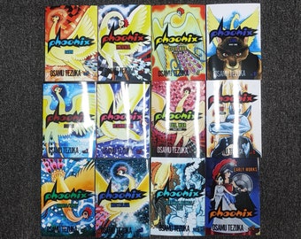 Complete Phoenix Manga By Osamu Tezuka Comic English Version Volume 1-12 (END) Free Shipping