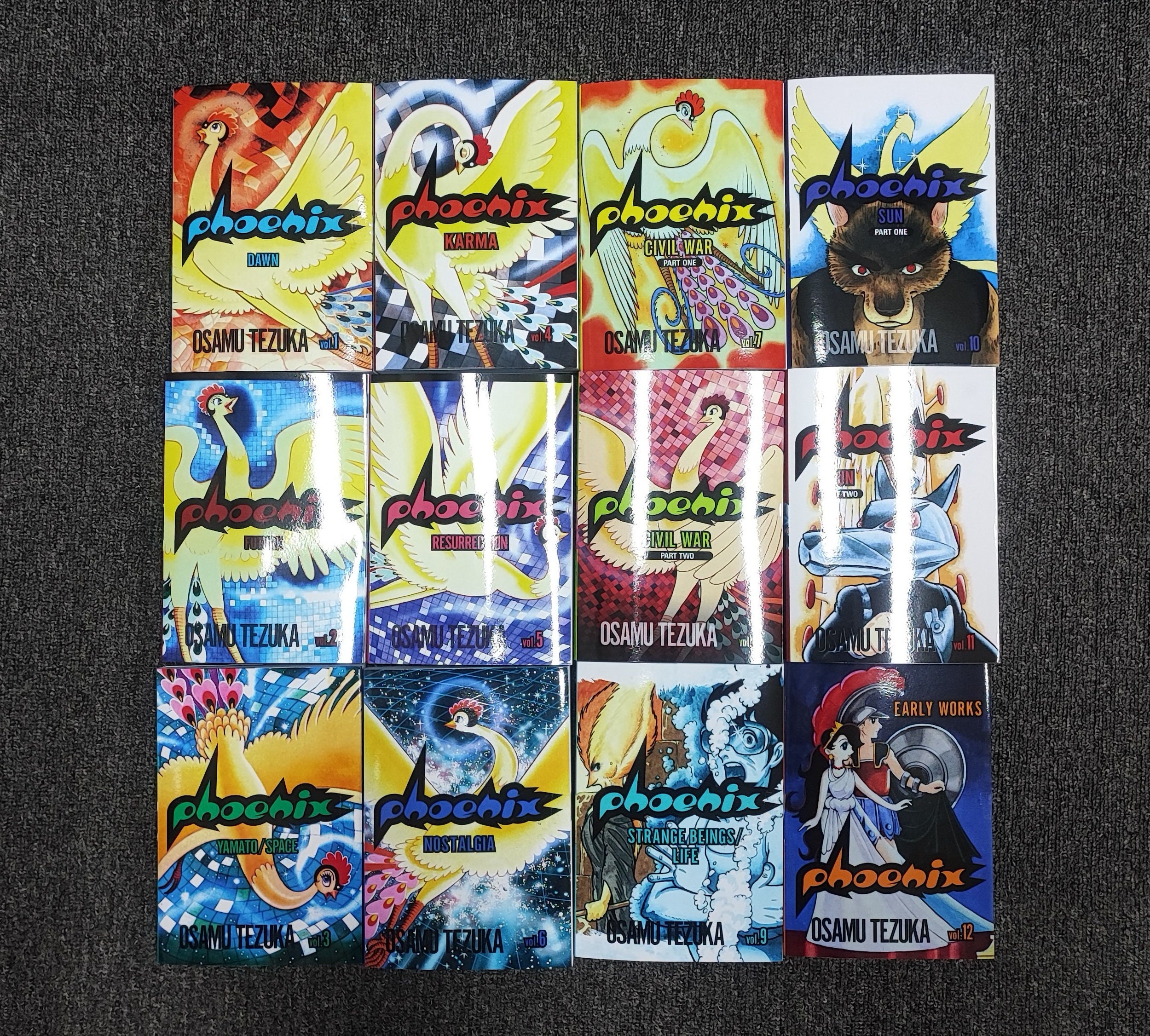 Complete Phoenix Manga by Osamu Tezuka Comic English Version