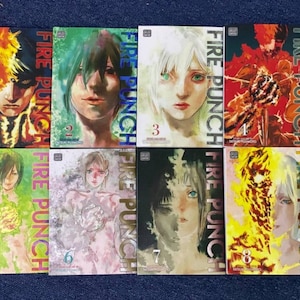 Vuurstoot Tatsuki Fujimoto Manga Vol. 1-8 volledige set Engelse versie gratis verzending