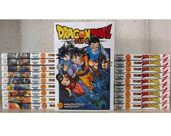 SET COMPLETO Manga Dragon Ball Super (Vol 01 - 20 End) Versión en Inglés Comic Envío Gratis