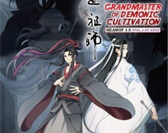 Neue Dvd Anime Grandmaster of Demonic Cultivation Mo Dao Zu Shi TV-Serie Staffel 1-3 (Band 1-35 Ende) Englische Subtitel DHL Express Versand