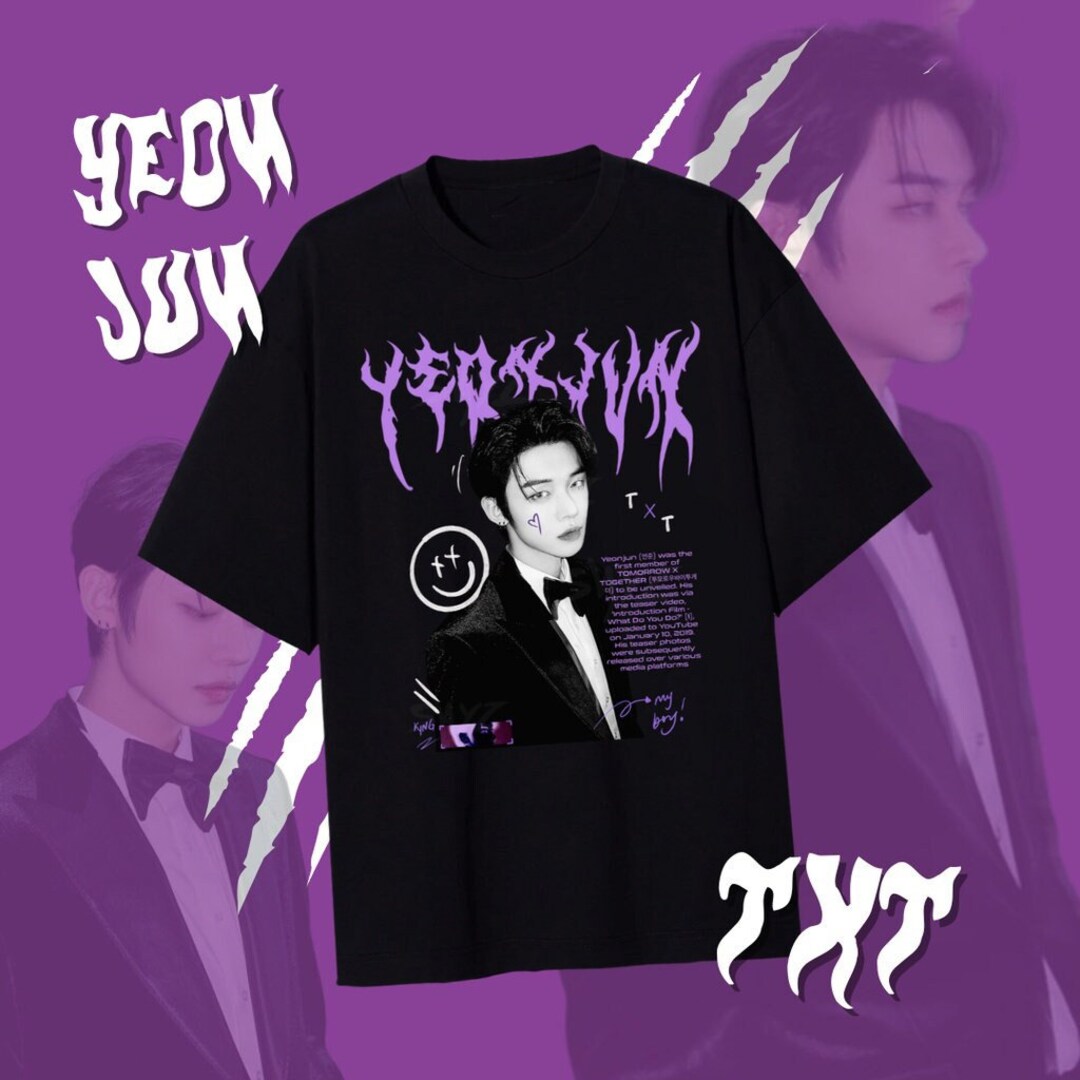 Yeonjun Shirt Choi Yeonjun Txt Graphic Tee Yeonjun Merch - Etsy
