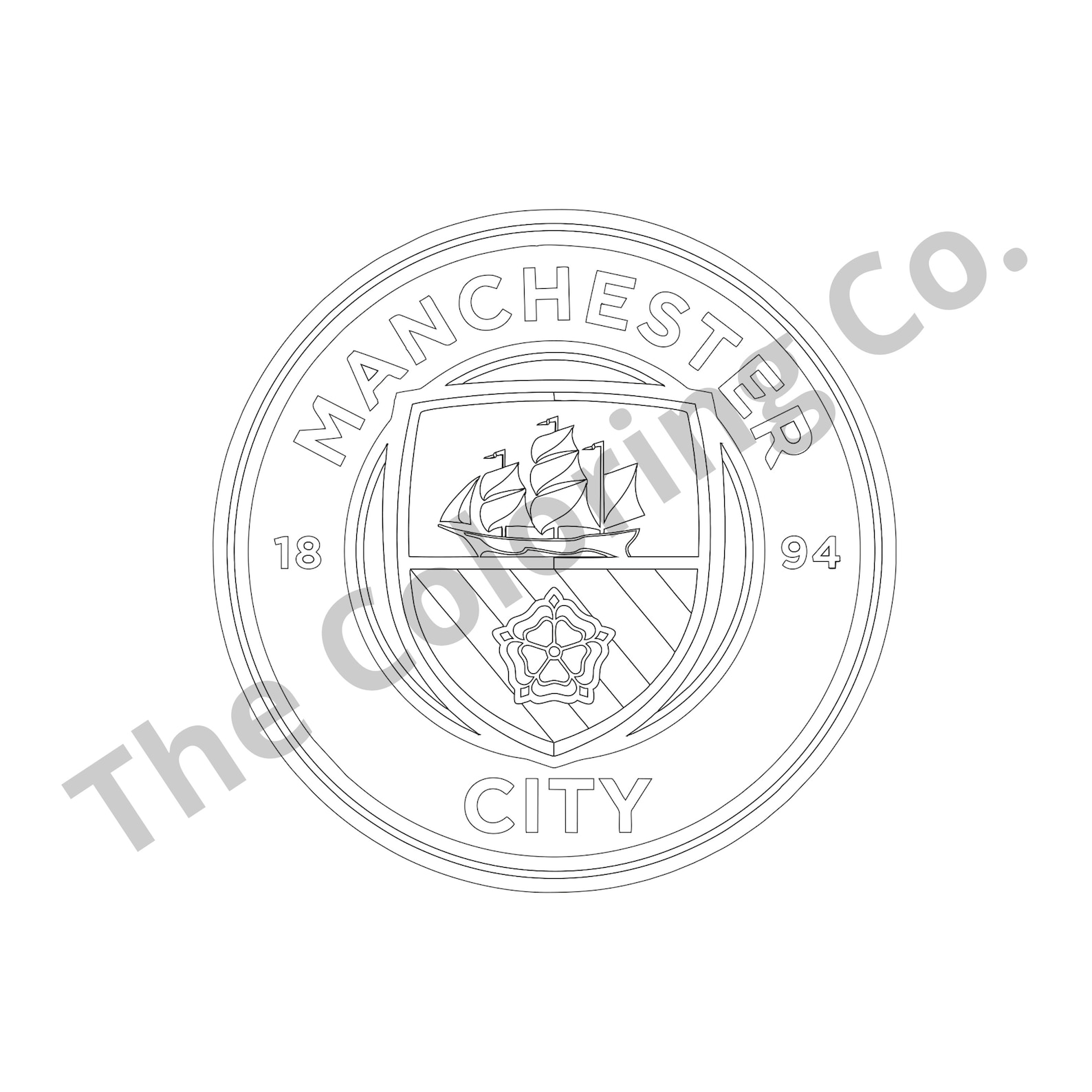 Coloring Pages Football Logos