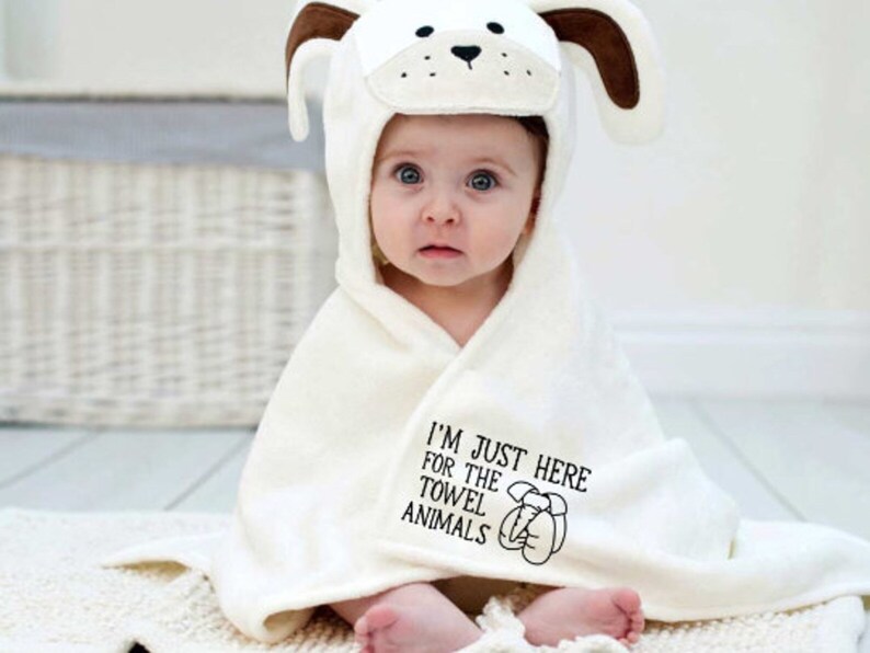 Buy I'm Just Here for the Towel Animals Cut File for Silhouette and