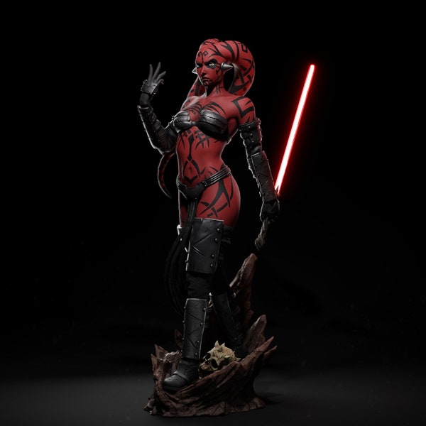 Darth Talon from Star Wars - 3D Print STL File - Download STL