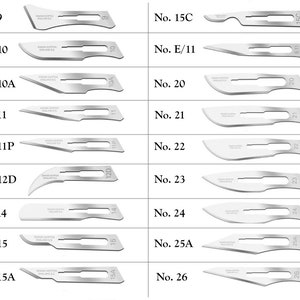 Swann Morton Non Sterile Craft Attachments No.10, 11, 15, 22 and More Choose Type image 2