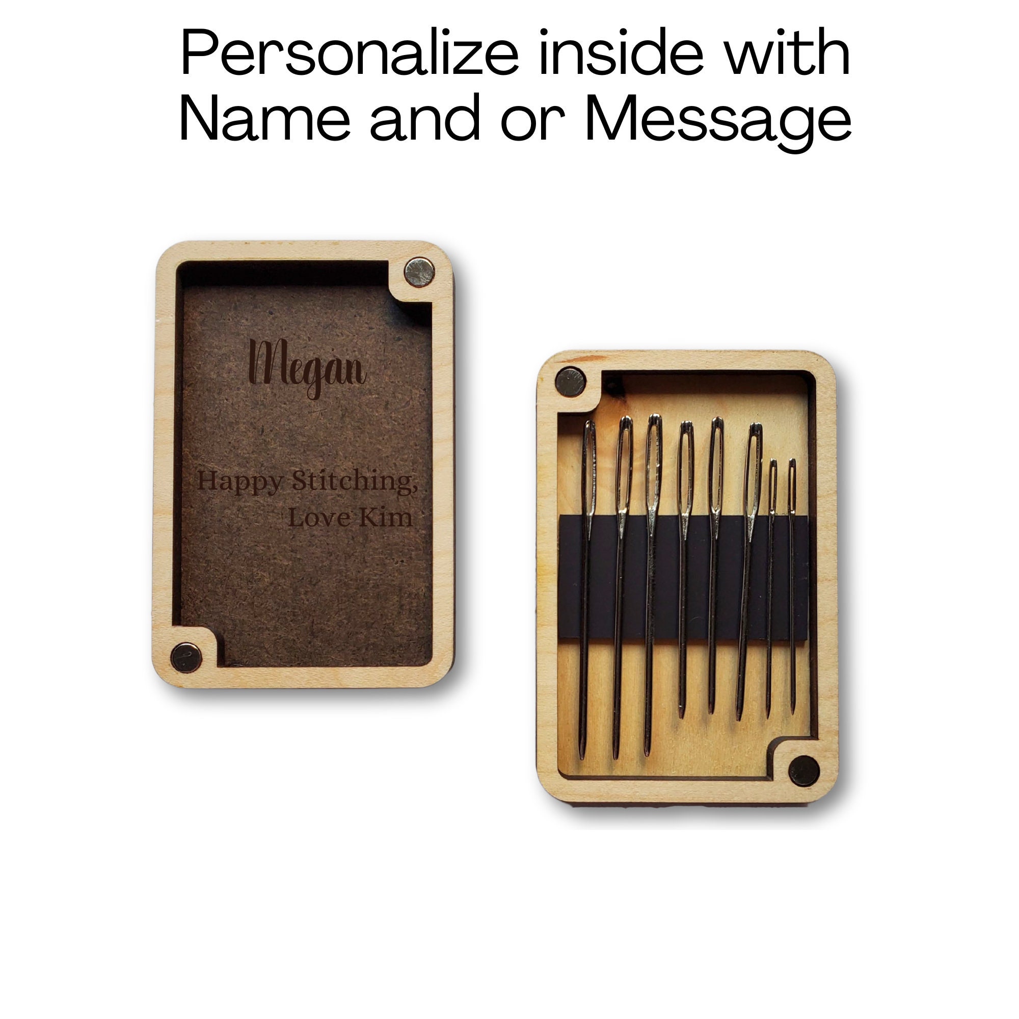 Floral Needle Minder Storage Case Cross Stitch Needle Holder Embroidery Needle Holder