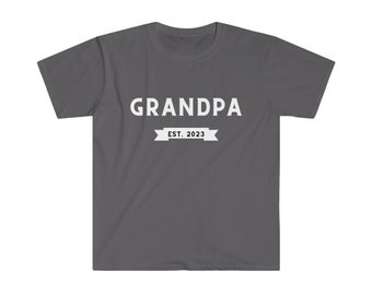 New Grandpa/Grandparent T-Shirt, New Baby Gift