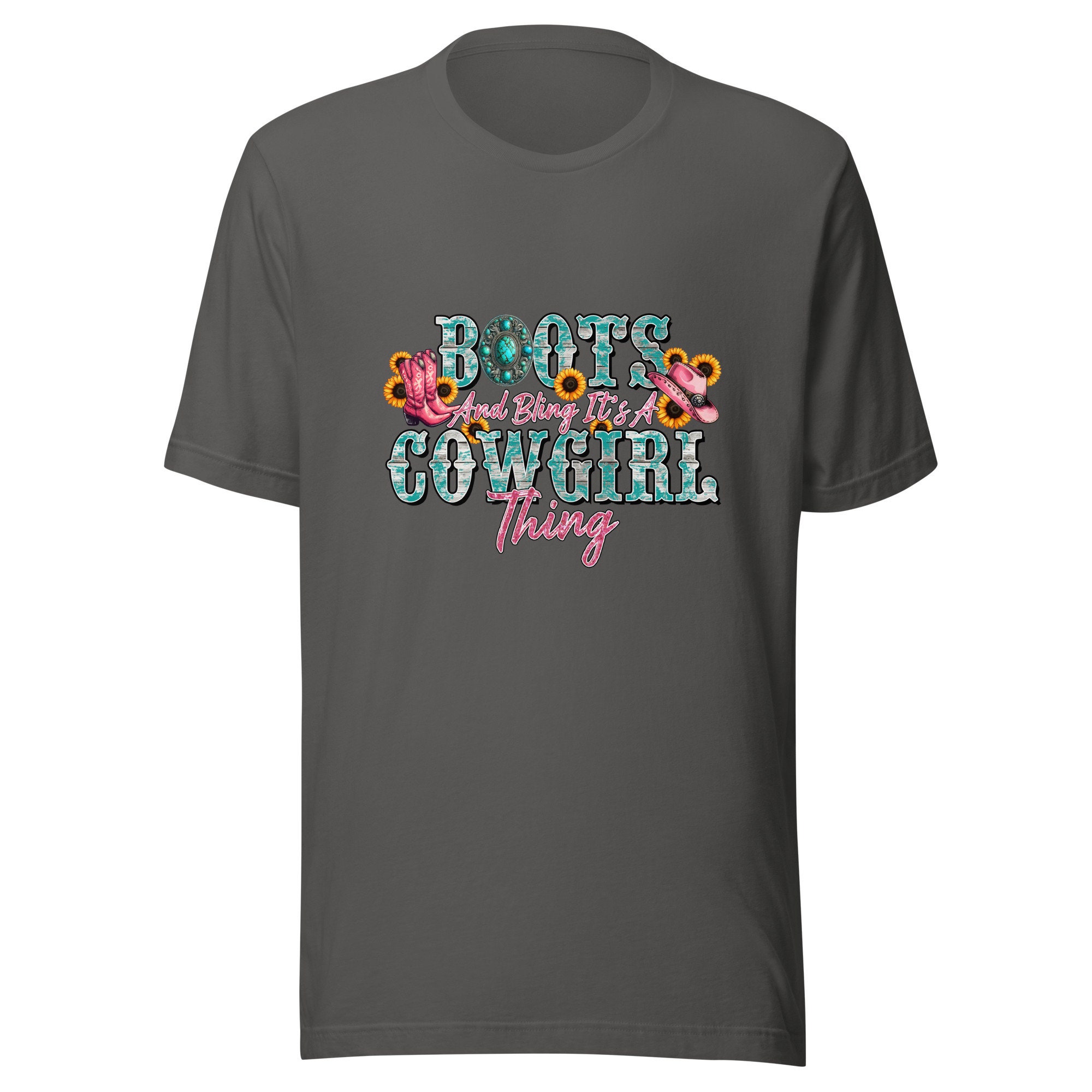 GIDDY UP ITS GAME DAY Cowgirl Boots Graphic Sweatshirt main image 1