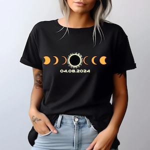 Space Enthusiast T-Shirt Eclipse Event Clothing-Celestial Event Tee Celestial Clothing-Eclipse Observer T-Shirt Solar Phenomenon Shirt