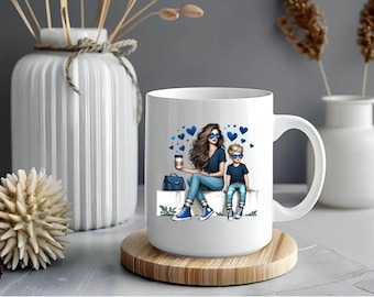 Tazza Festa Della Mamma Tazza Regalo Per Mamma - Idea Perfetta Per Natale, Compleanno O Festa Della Mamma Idea Regalo Personalizzata