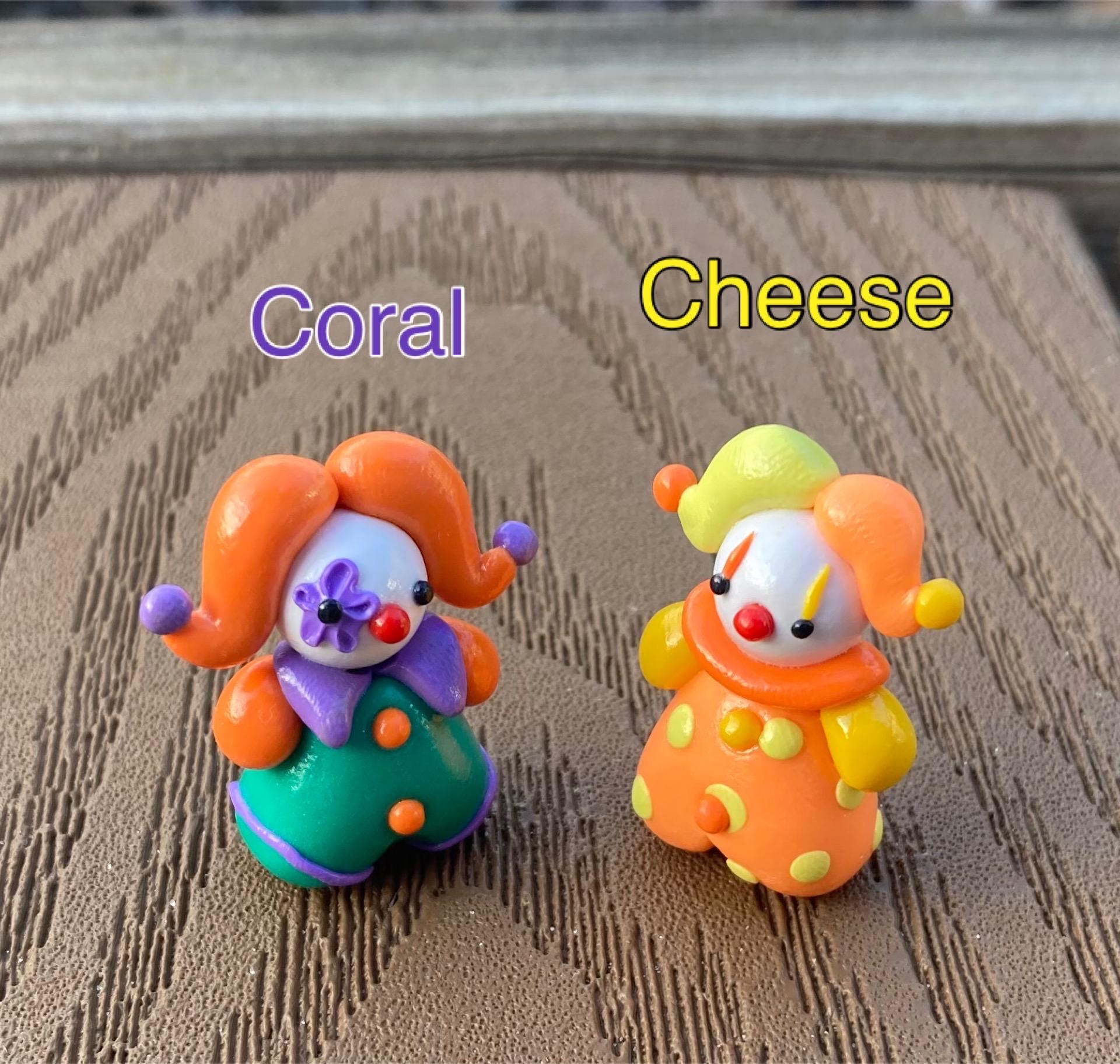 Mini Clown Handmade Figurine - Etsy