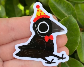 Crow Clown sticker