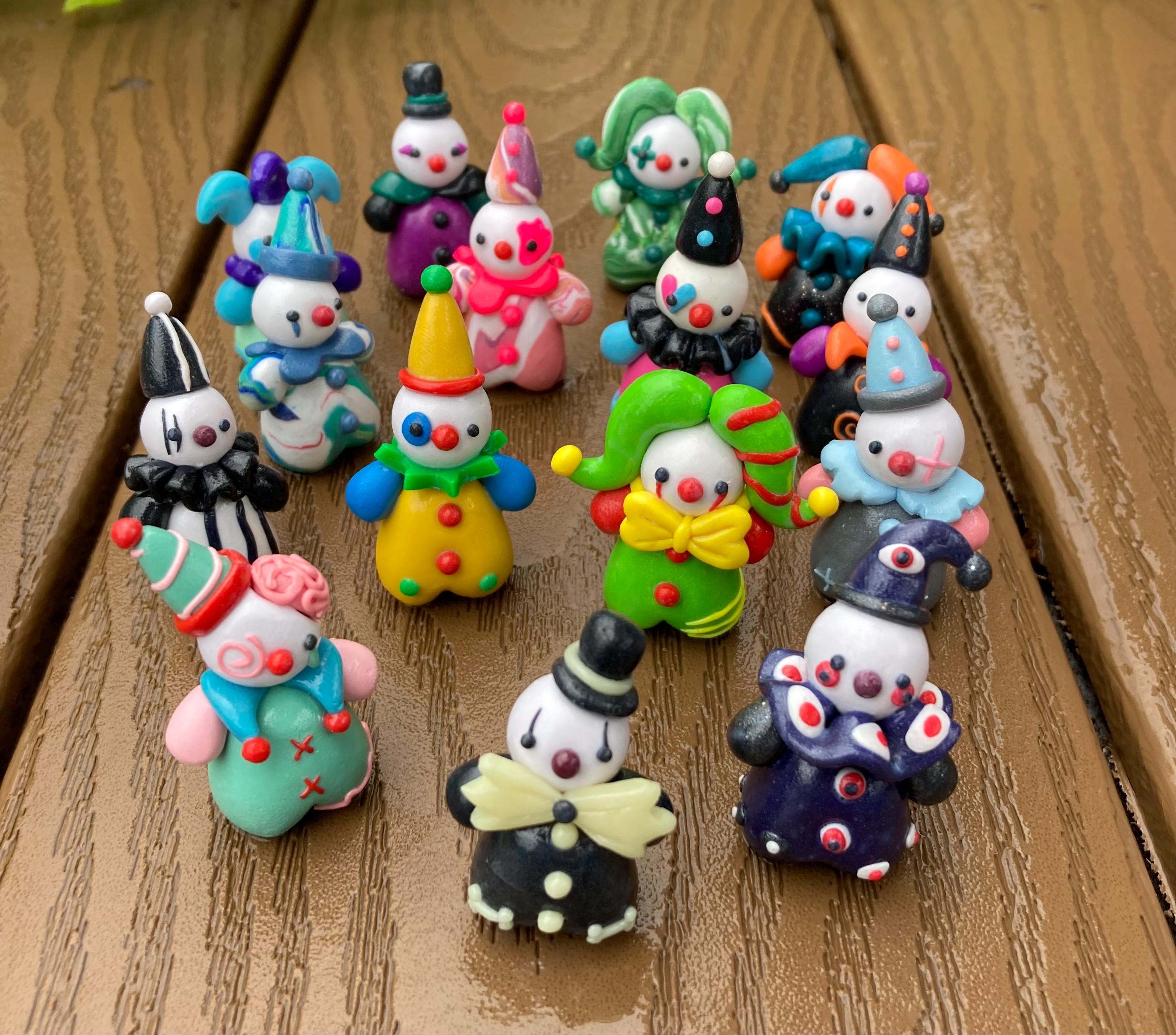 Buy Mini Clown Handmade Figurine Online in India - Etsy