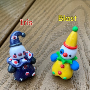 Mini Clown Handmade Figurine - Etsy