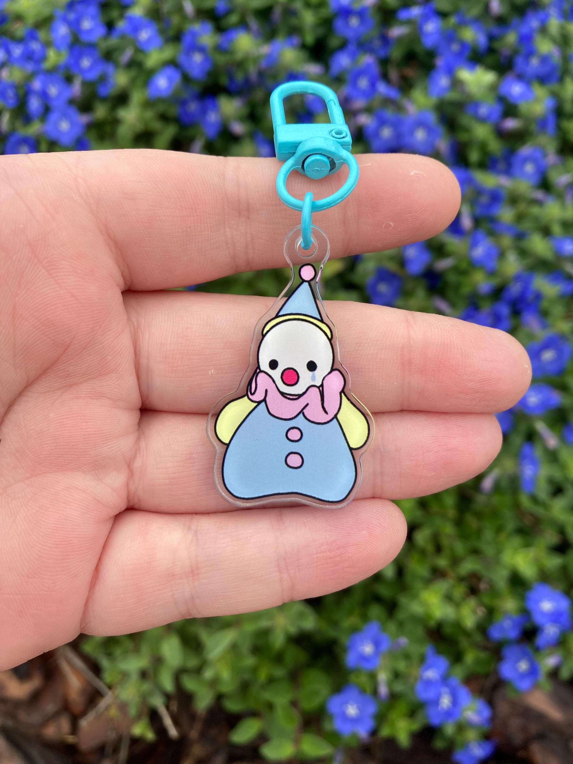 Gary the Clown Keychain - Etsy