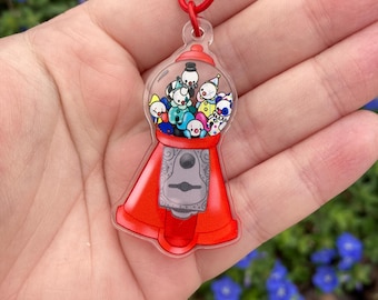 Gumball Machine Clown keychain