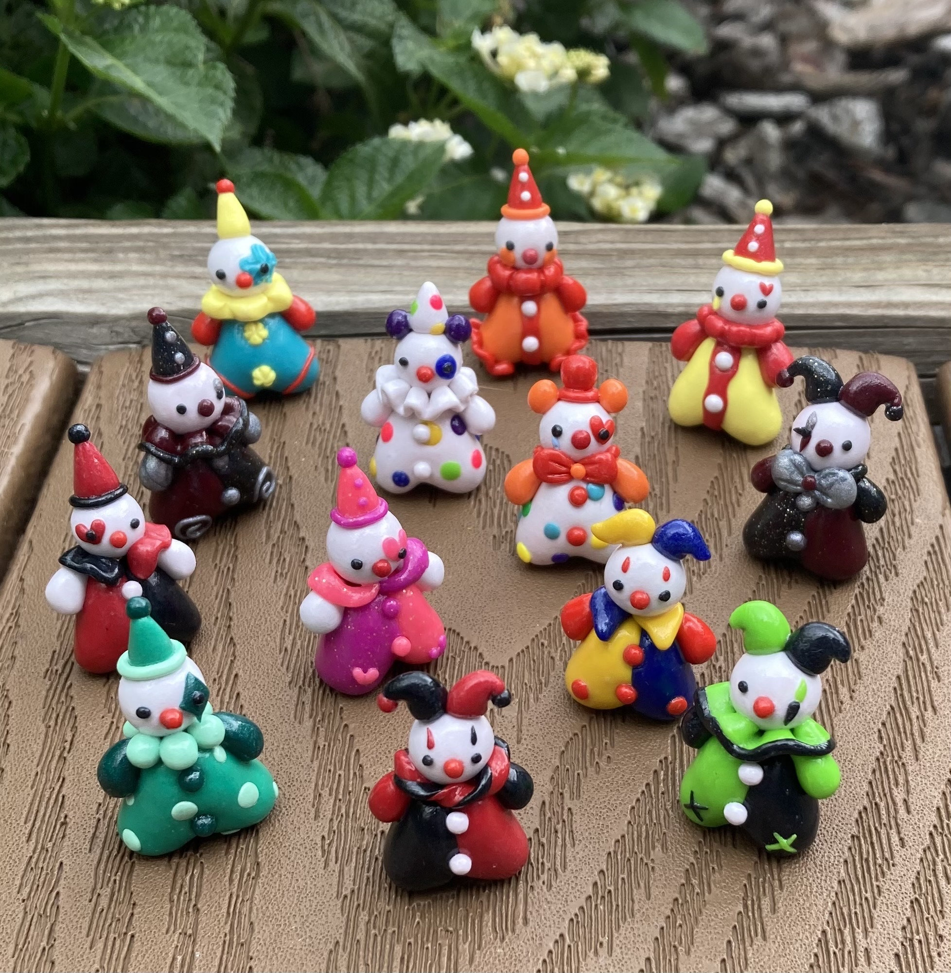 Mini Clown Handmade Figurine - Etsy Canada