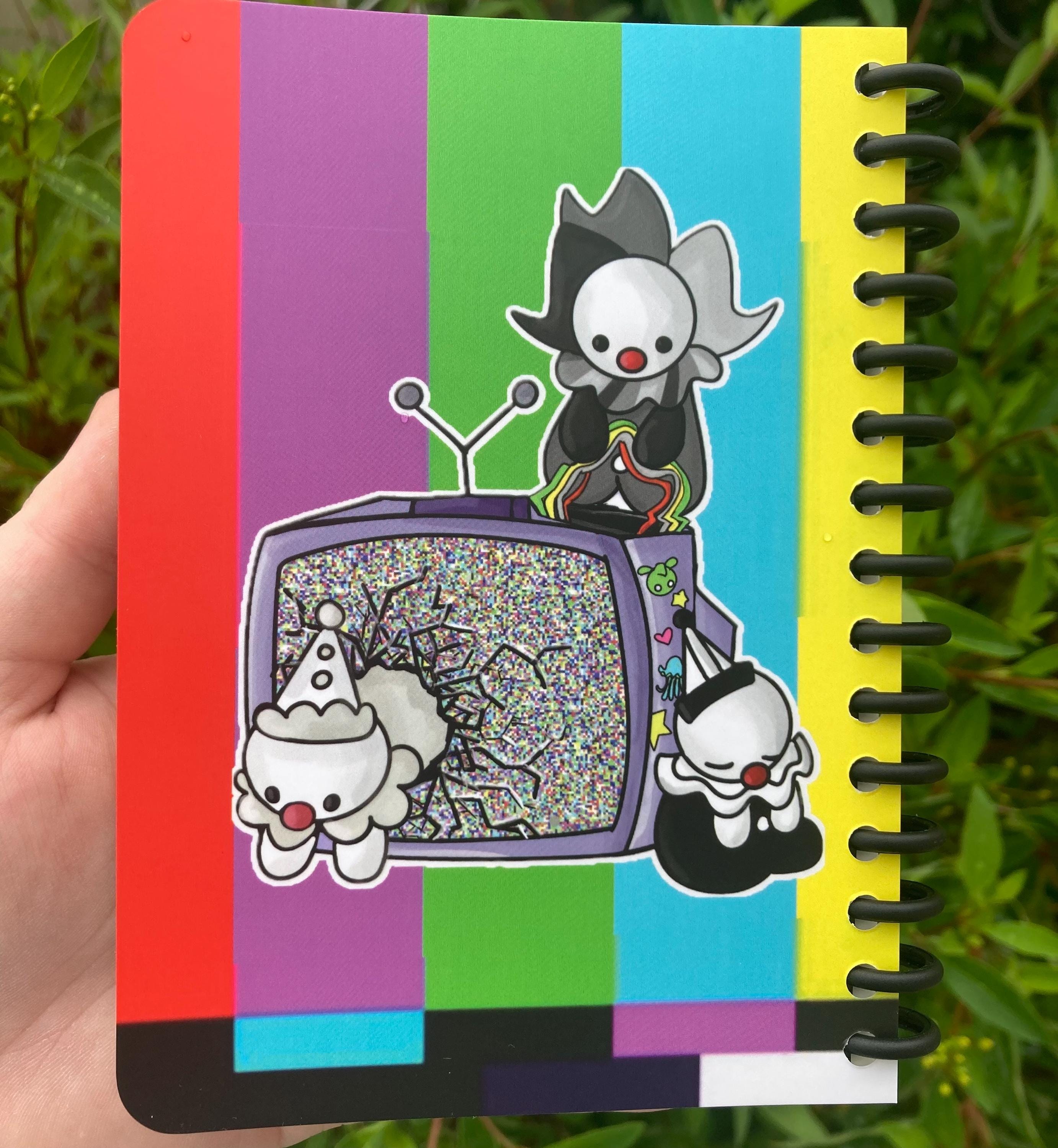 Mini Clown Sketchbook - Etsy