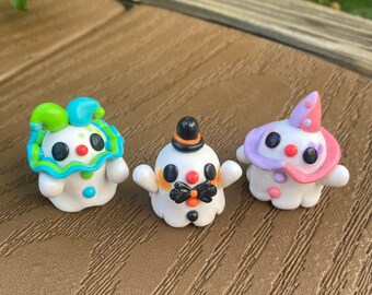 Mini Clown Handmade Figurine - Etsy