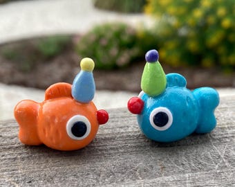 Clown fish handmade figurine