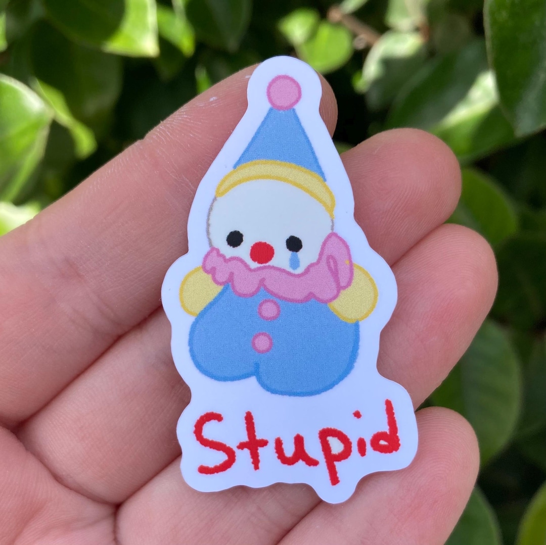 Relatible Sticker Relatable Clown Sticker - Etsy