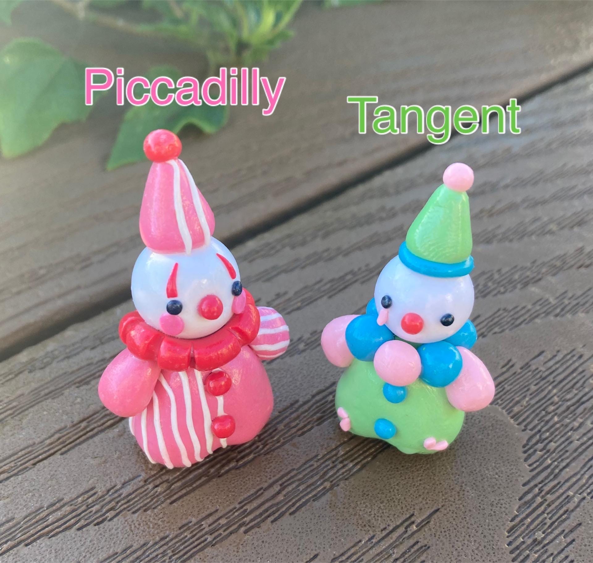 Mini Clown Handmade Figurine - Etsy