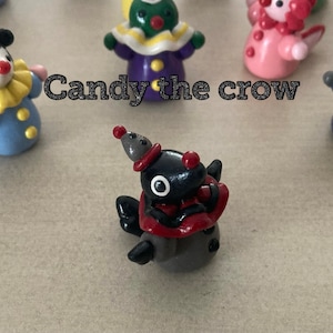 Clown Party Animal figurine handmade desk buddy image 5
