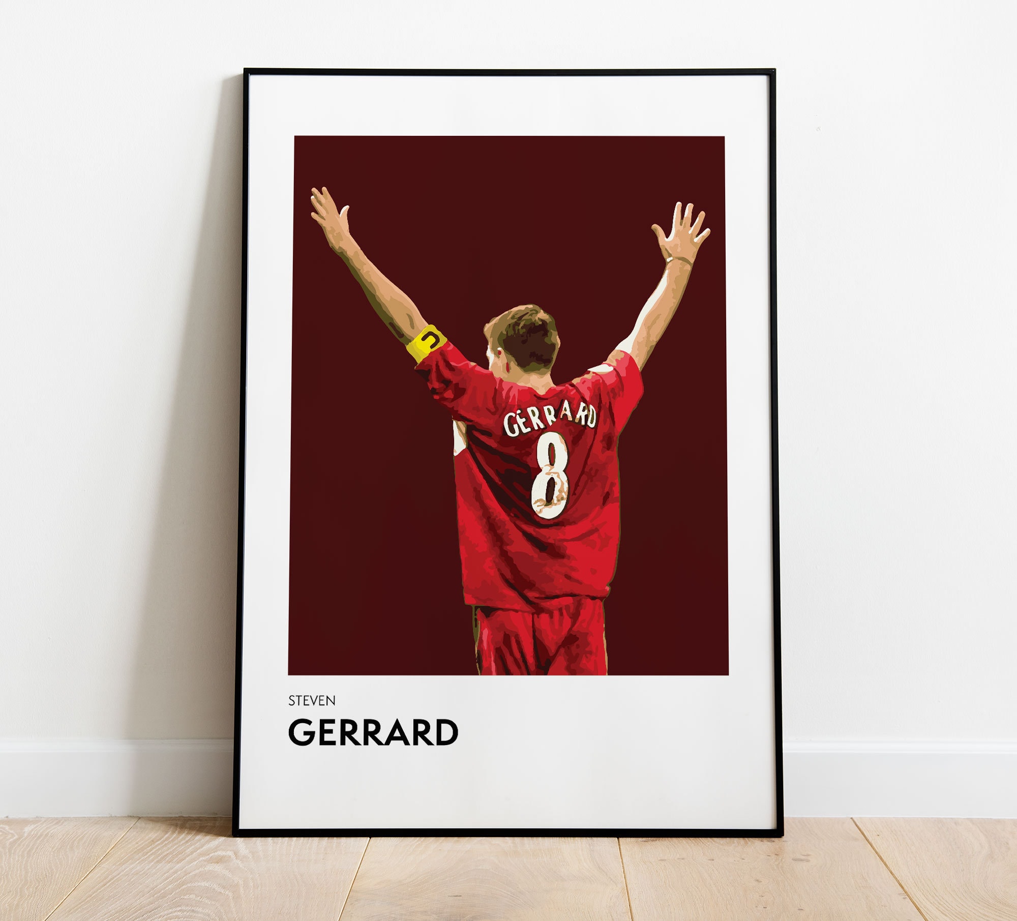 Steven Gerrard - Liverpool FC Icon - Etsy