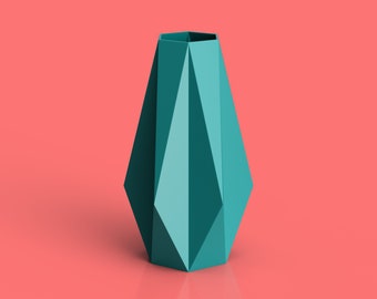 Vase n°2 turquoise