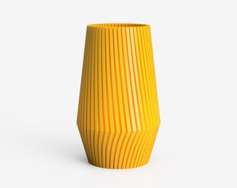 Vase no. 5 yellow
