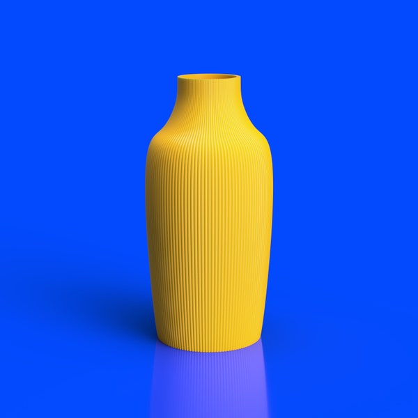 Vase n°3 jaune