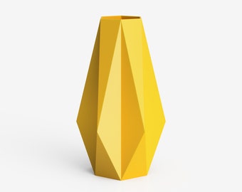 Vase no. 2 yellow