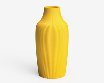 Vase no. 3 yellow