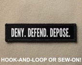 USA Flag/veteran Subdued Morale Patch Hook And Loop Custom Patch 2x3 Made In The USA - Foto 4