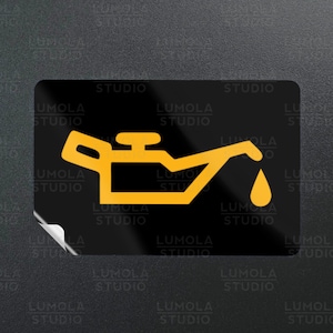 May include: A yellow oil can icon with a drop of oil falling from the spout. The icon is on a black background with the text "STUDIO" repeated multiple times.