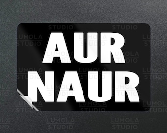 Pegatinas de moralidad novedosas y divertidas con el meme Oh No de Aur Naur, colección de pegatinas de Lumola Studio