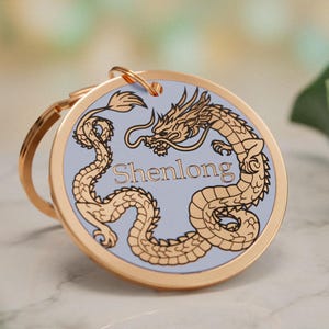 Dragon Dog Tag for Dogs - Etsy